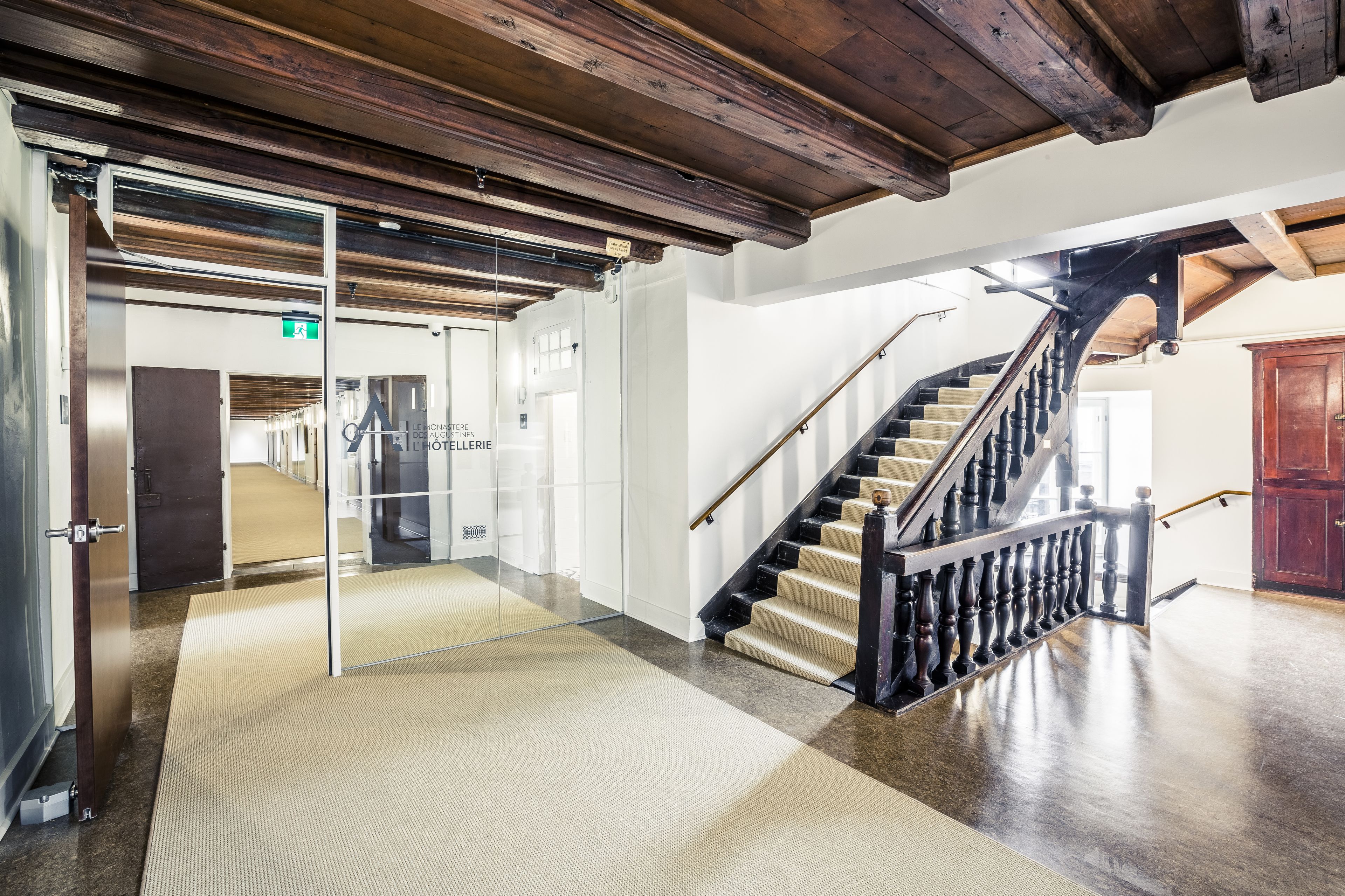 authentic room, 1 single bed, shared bathroom | hallway