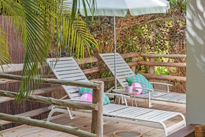 Comfort Apartment, 1 Bedroom, Garden View | Terrace/patio