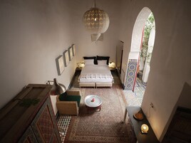 Traditional Room (Daouia) | Egyptian cotton sheets, premium bedding, desk, free cribs/infant beds