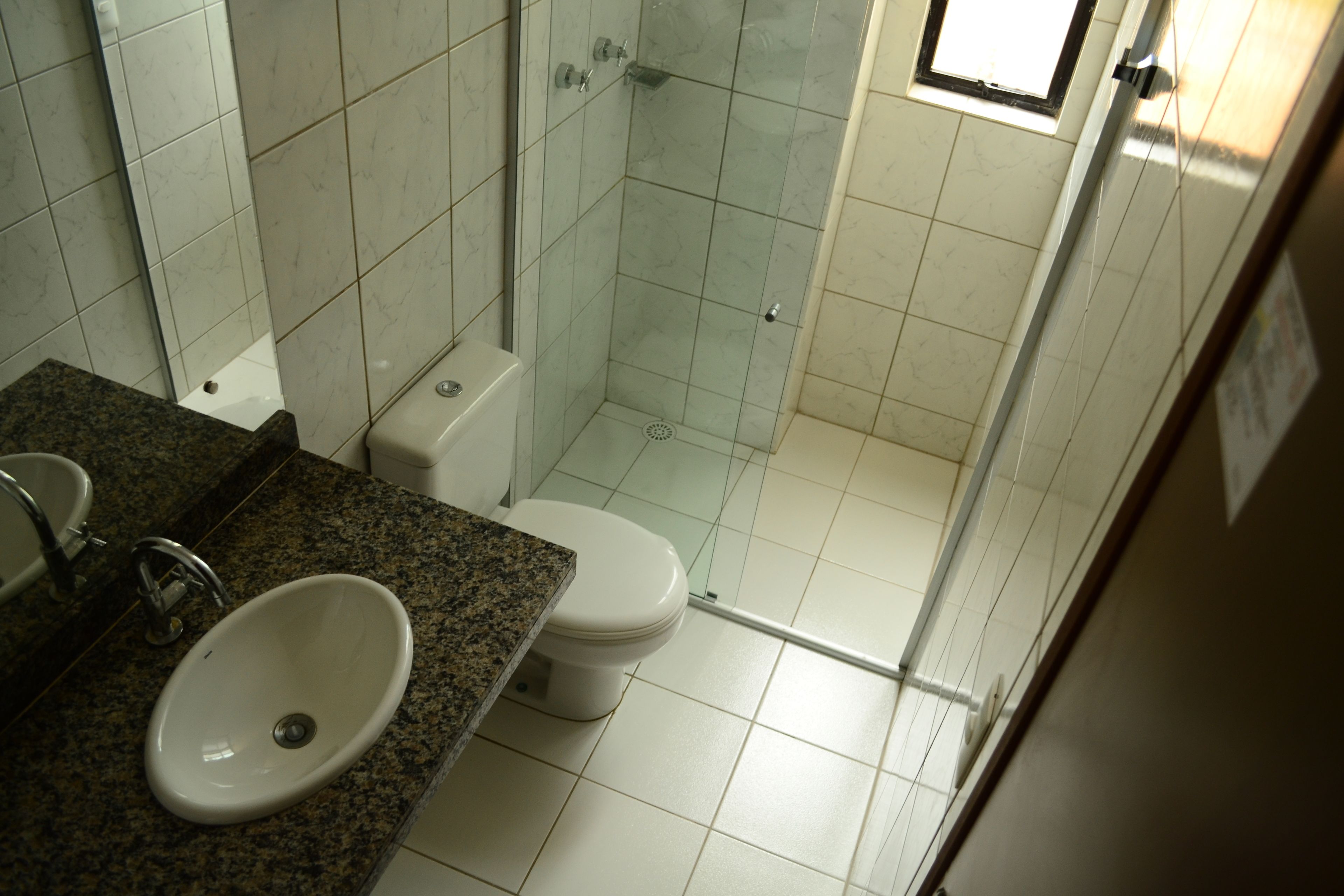 room, sea view | bathroom | shower, hair dryer, towels