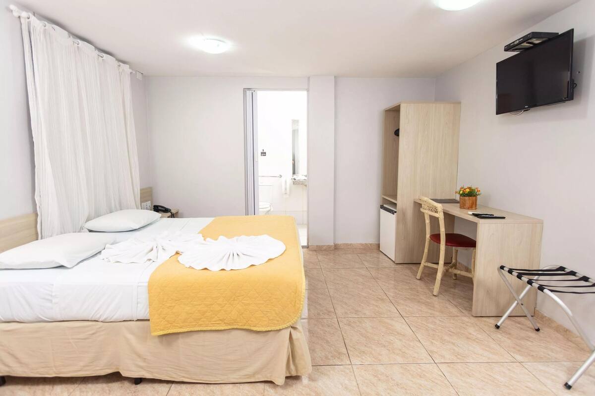 In-room safe, desk, blackout drapes, WiFi (free)