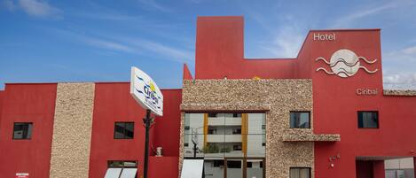 Façade de l’hébergement