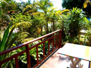Standard-Bungalow, 1 Doppelbett, Gartenblick | Balkon