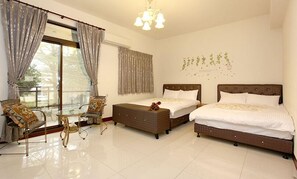 Phòng 4 Tiêu chuẩn | Truy cập Internet không dây miễn phí, bộ trải giường