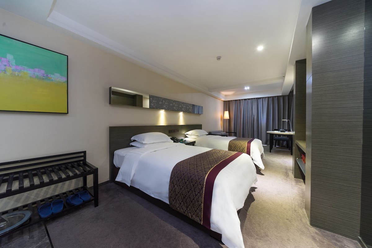 Exclusive Twin Room | Premium bedding, desk, blackout drapes, iron/ironing board