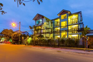 Façade de l’hébergement