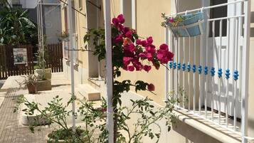 Blick von der Unterkunft