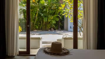 Standard Double Room, Private Bathroom, Poolside | View from room