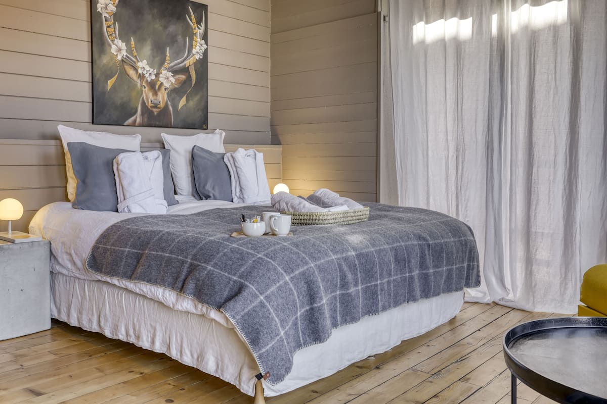 Executive kamer | 1 slaapkamer, luxe beddengoed, donzen dekbedden, pillowtop-bedden