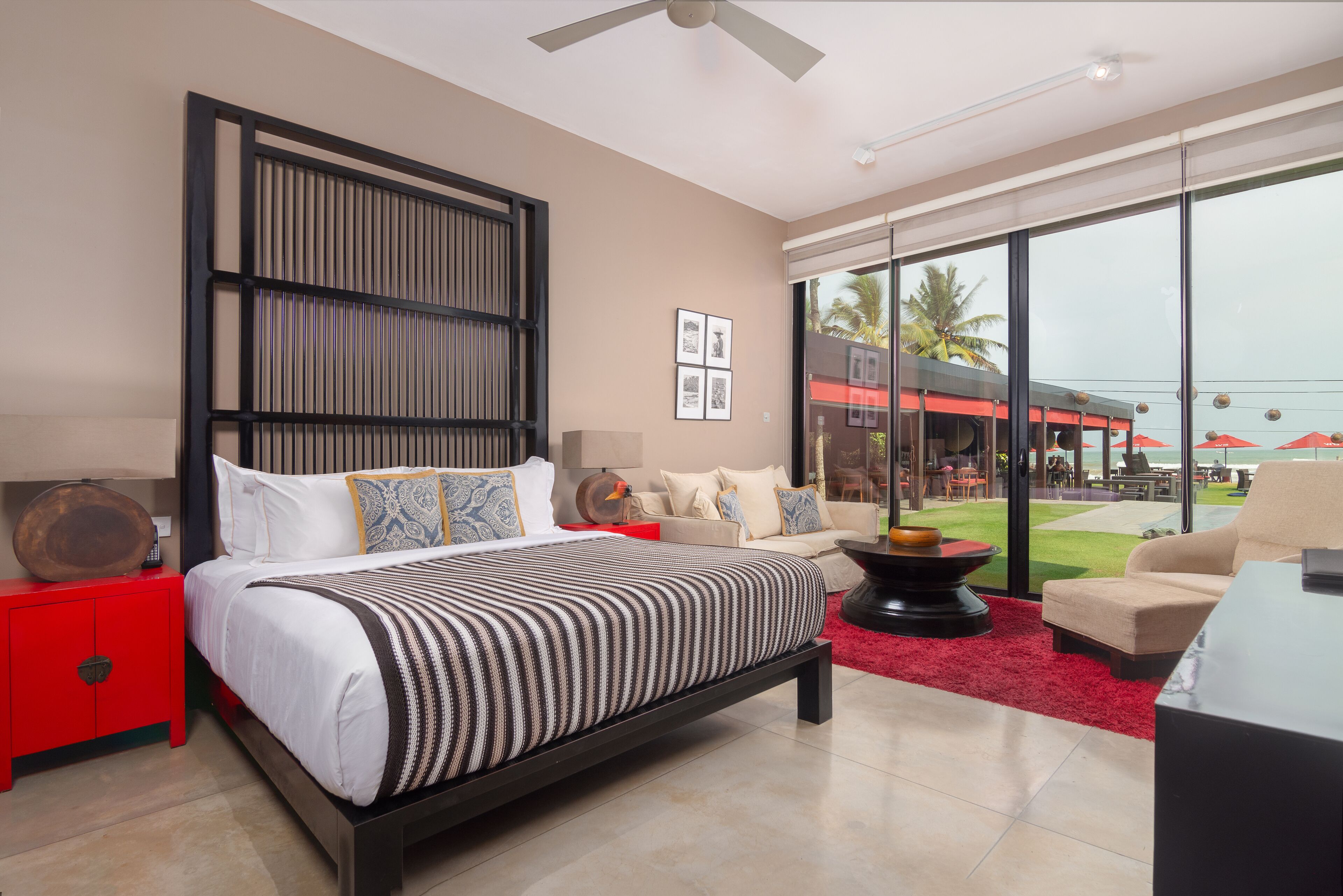 deluxe room, 1 double bed, ocean view | view from room