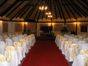 Indoor wedding