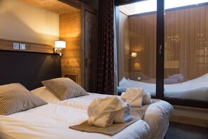 1 bedroom, premium bedding, in-room safe, free cots/infant beds