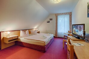 Chambre Double, baignoire