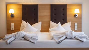 Premium bedding, in-room safe, desk, soundproofing