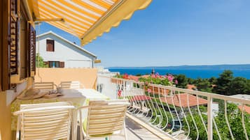 Apartment, 2 Bedrooms, Balcony, Sea View (1) | Balcony
