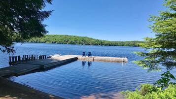 Private beach, kayaking, rowing, fishing