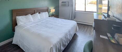 Standardzimmer, 1 King-Bett | Kostenloses WLAN, Bettwäsche