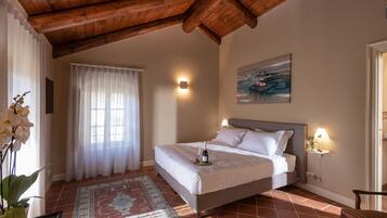 Suíte | 1 quarto, roupas de cama premium, edredons de pluma, frigobar