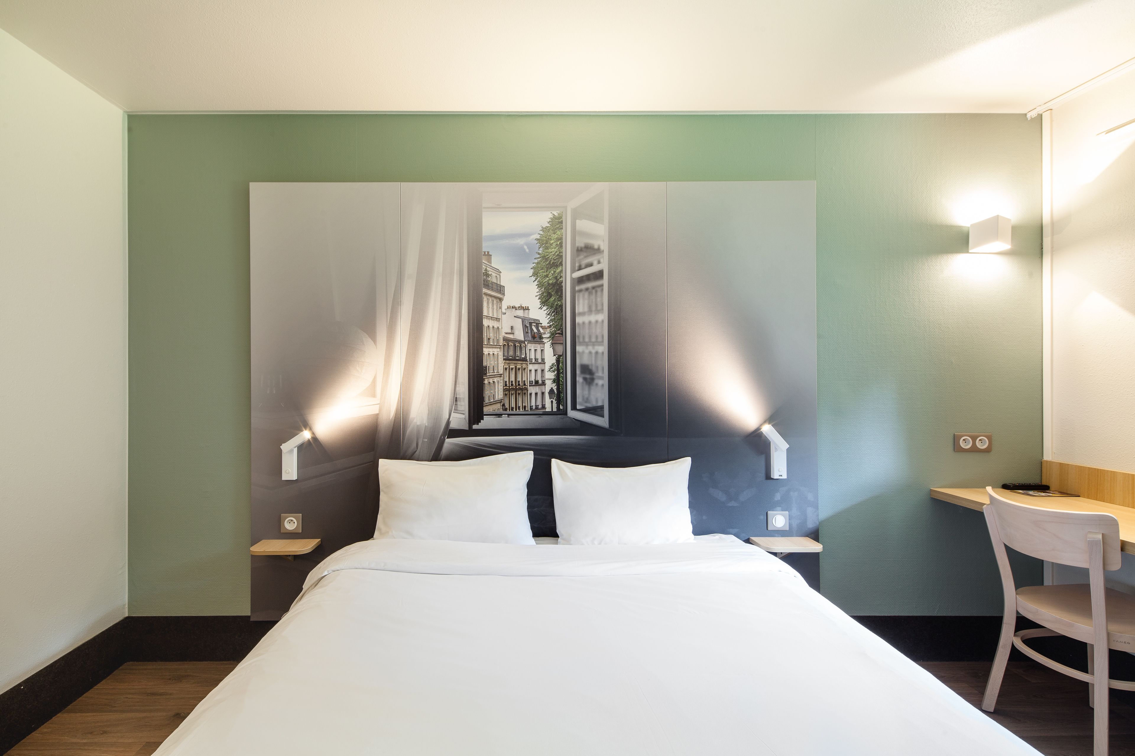 Literie de qualité supérieure, bureau, chambres insonorisées