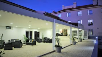 Front of property - evening/night