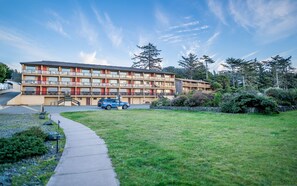 Front of property – evening/night