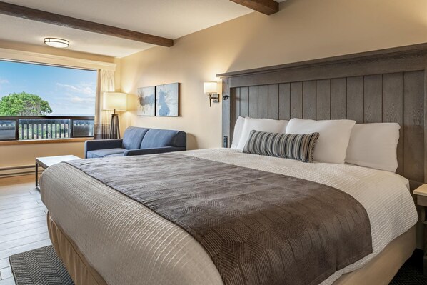 Premium bedding, free WiFi, bed sheets