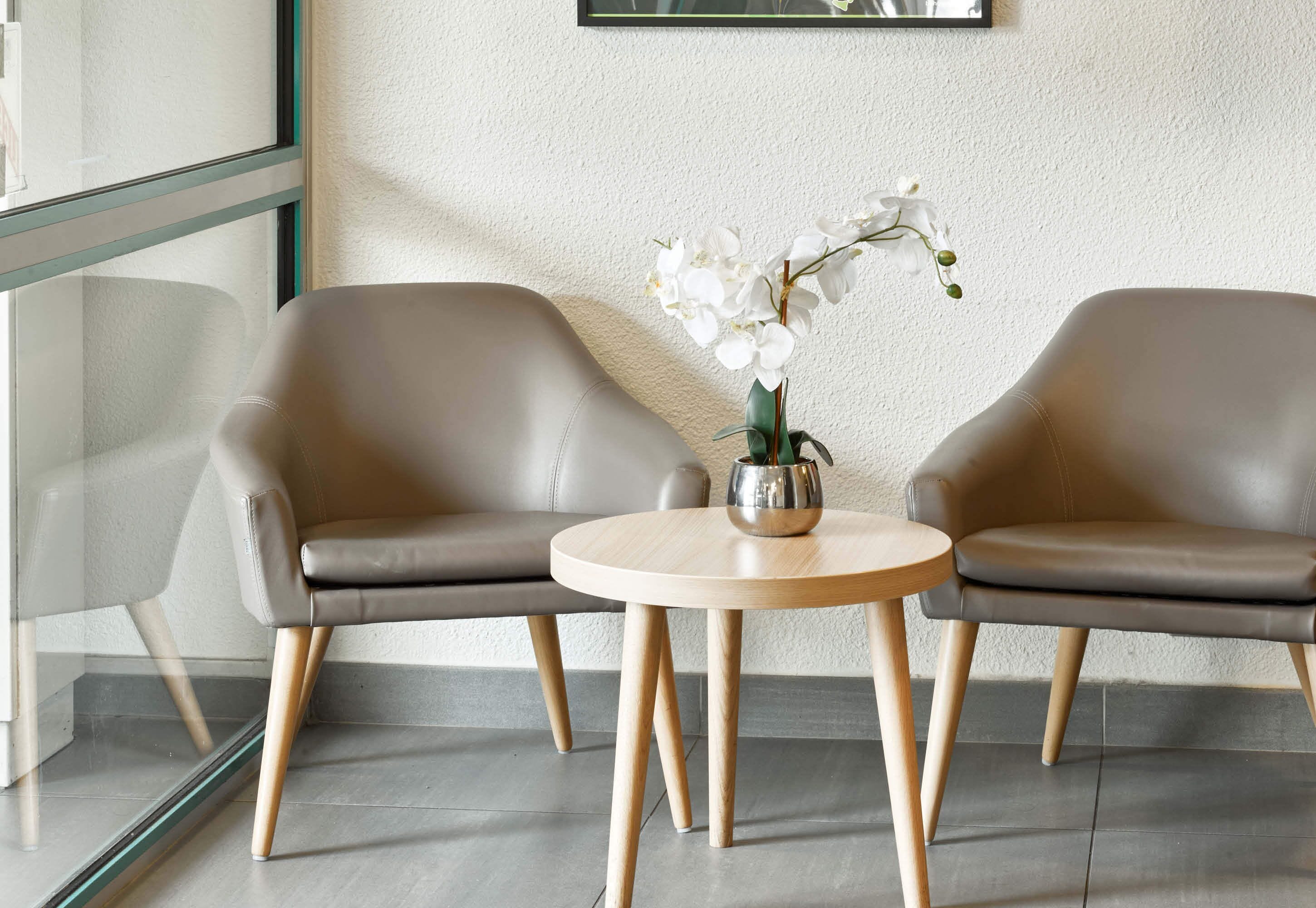 Sitzecke in der Lobby