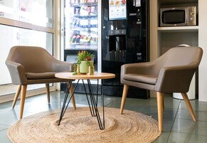 Sala de estar en el lobby