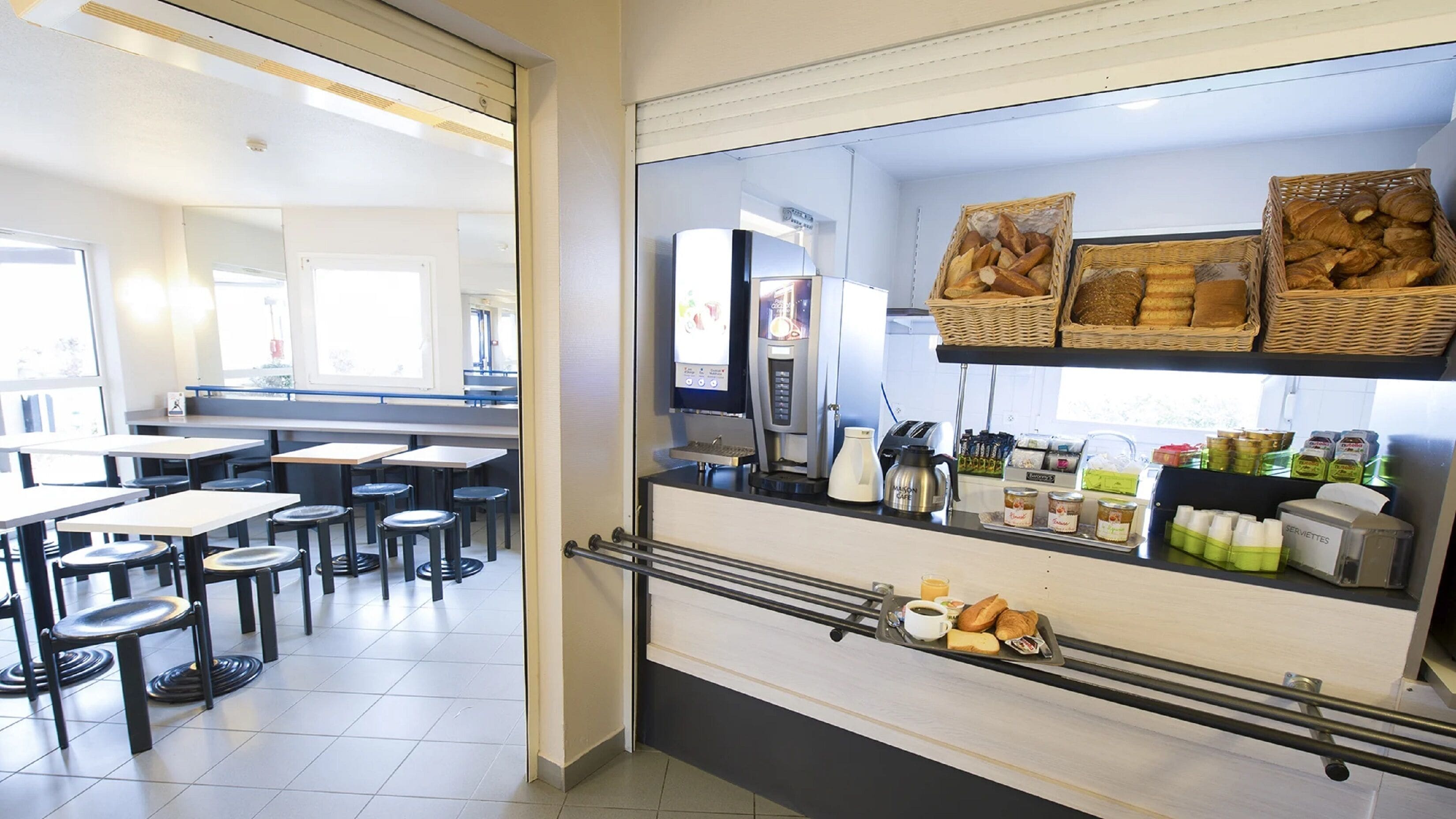 daily buffet breakfast (eur 8.90 per person)