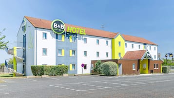 Voorkant van accommodatie
