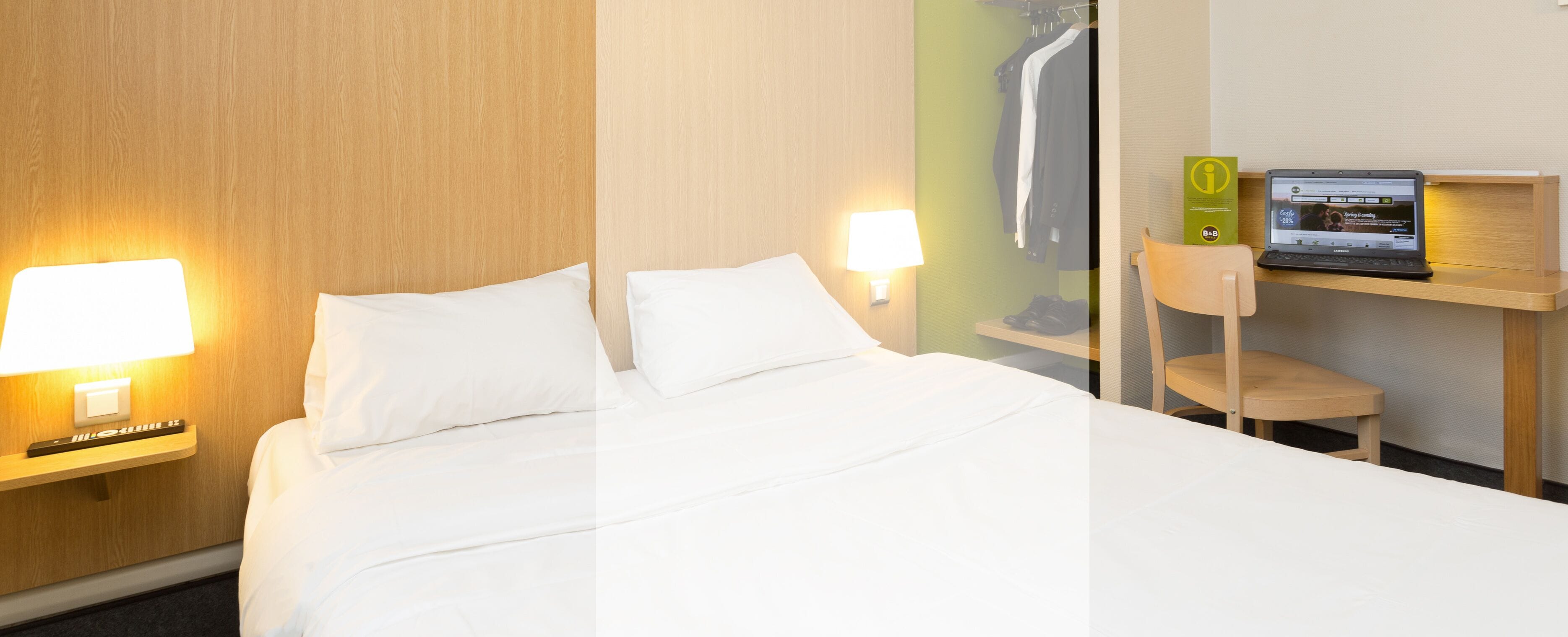 double room | 1 bedroom, premium bedding, desk, soundproofing