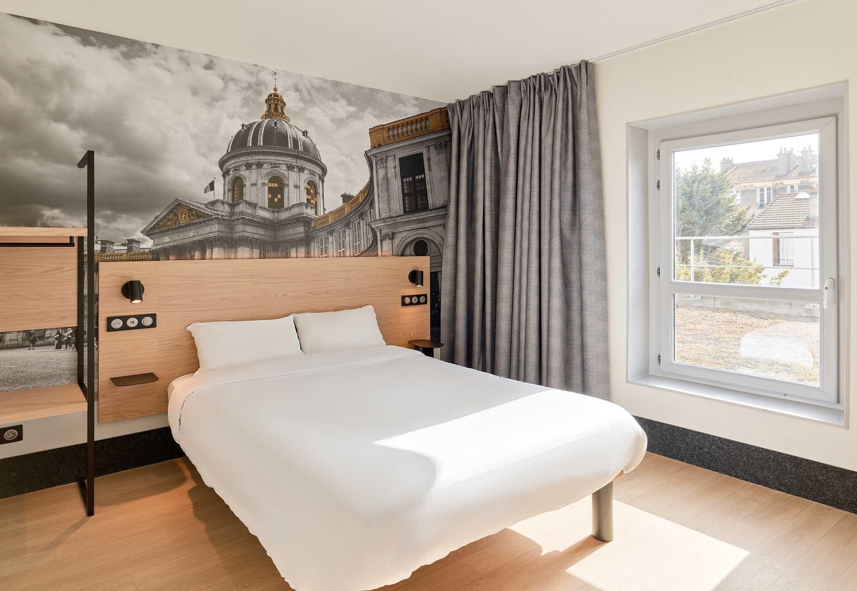 Chambre Double, accessible aux personnes à mobilité réduite | Literie de qualité supérieure, bureau, chambres insonorisées