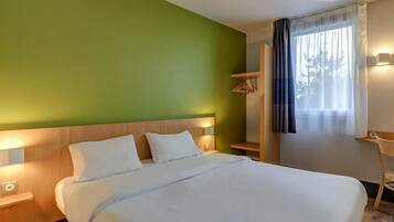 Literie de qualité supérieure, bureau, chambres insonorisées