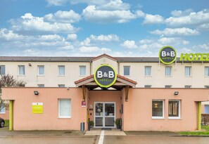 Fassade der Unterkunft