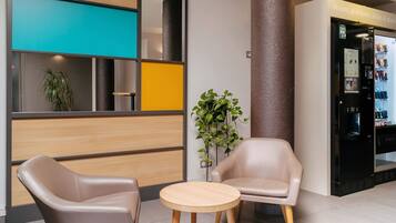 Sala de estar en el lobby