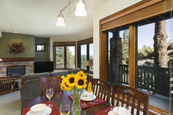 公寓, 2 間臥室 | 房內用餐區