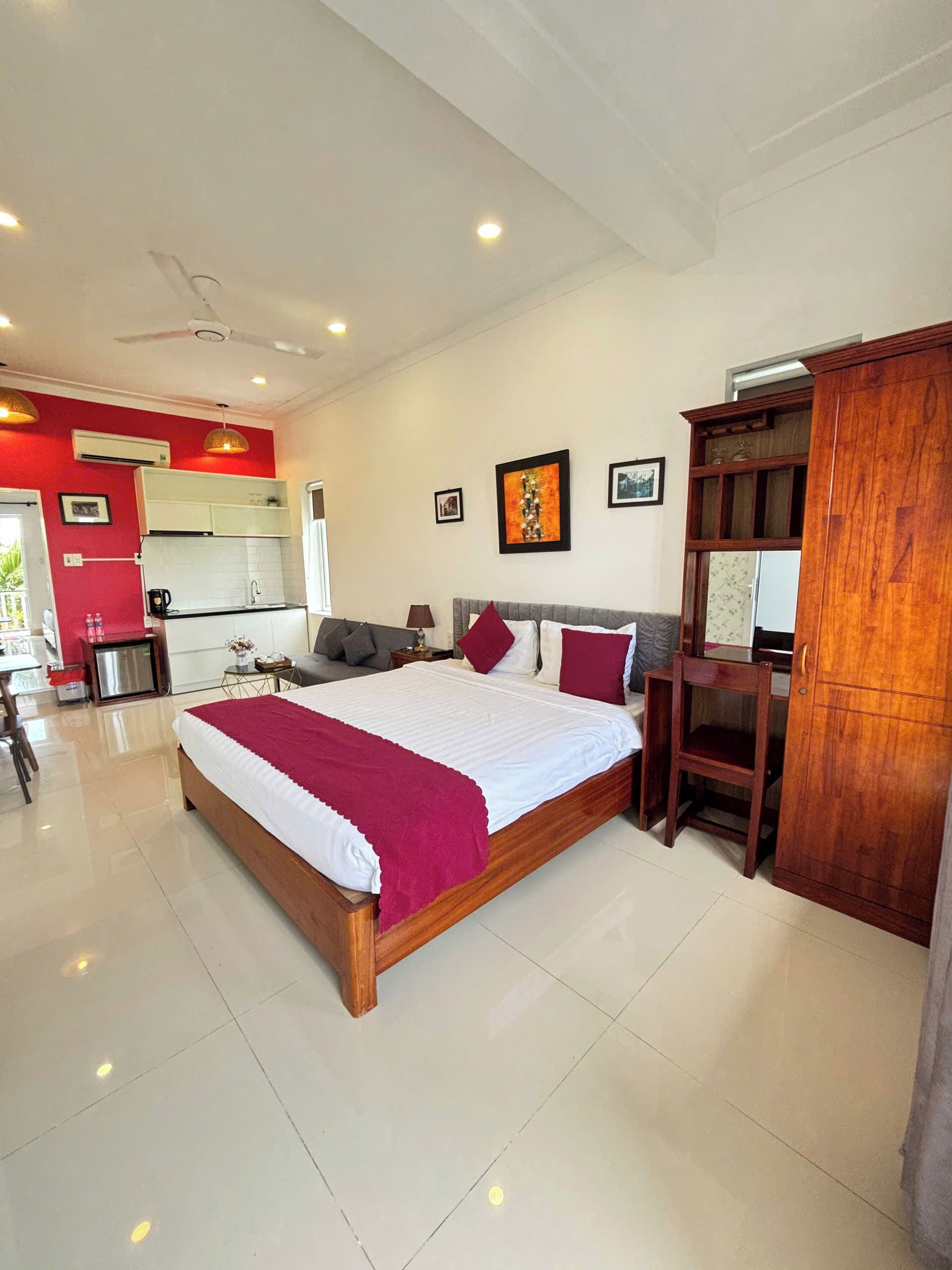 Studio | Een minibar, een kluis op de kamer, een bureau, gratis wifi