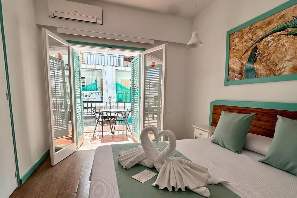 Habitación doble, terraza | Balcón