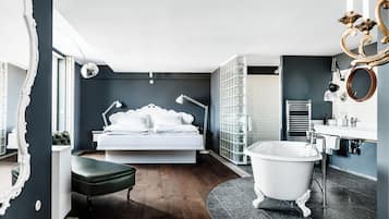 Grande Suite | 1 habitación, sábanas de algodón egipcio y ropa de cama de alta calidad