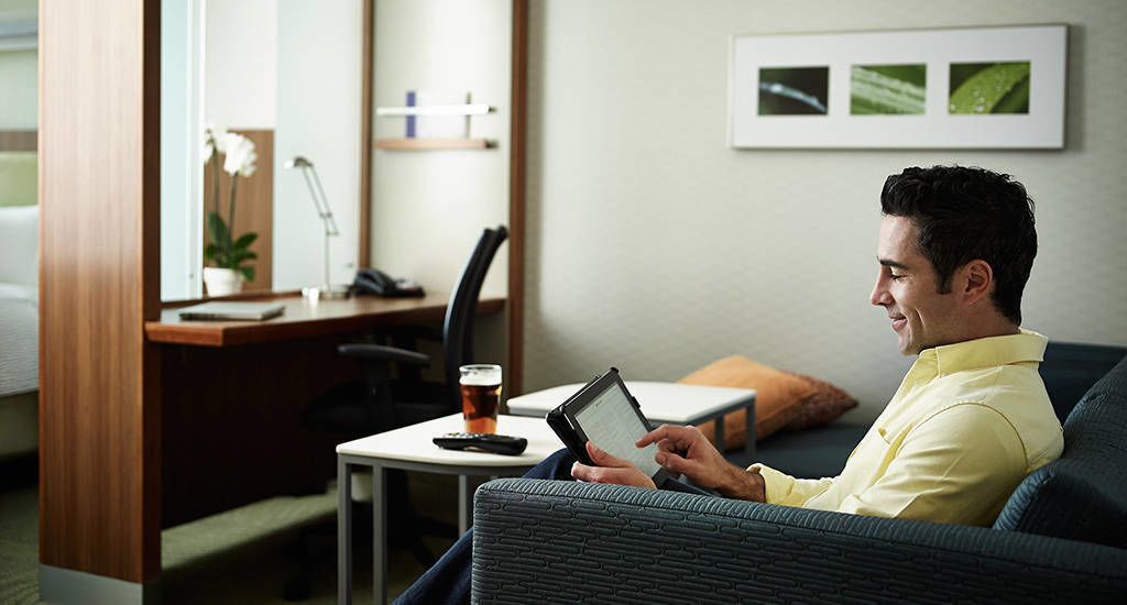 in-room business centre