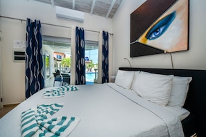 Pool side Villa 2 with private Garden Hot Tub XXL  | Ausblick vom Zimmer