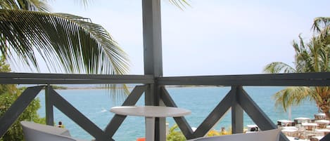 Comfort Double Room, Sea View from in and outside the room, Top Floor | Udsigt fra værelset