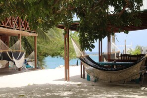 Private beach, snorkelling, kayaking