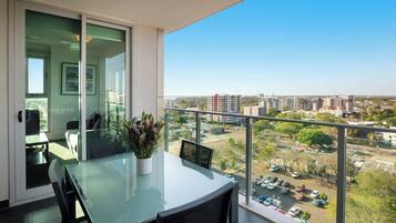 In-room safe, desk, laptop workspace, soundproofing