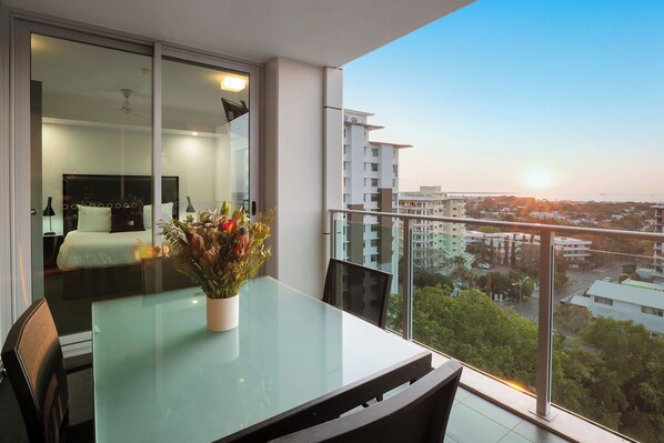 Leilighet, 2 soverom | Utsikt fra balkong