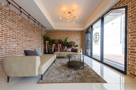 Sala de estar en el lobby