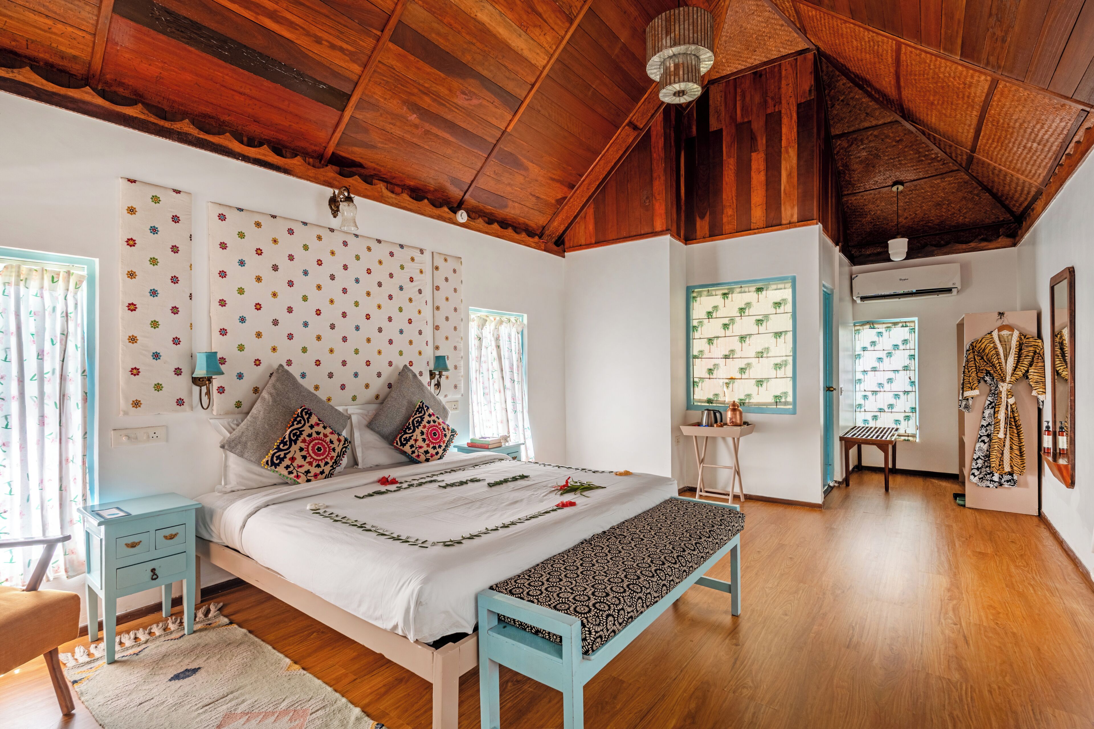 Vila Mewah, 1 kamar tidur | Seprai katun Mesir, seprai premium, dan selimut bulu angsa