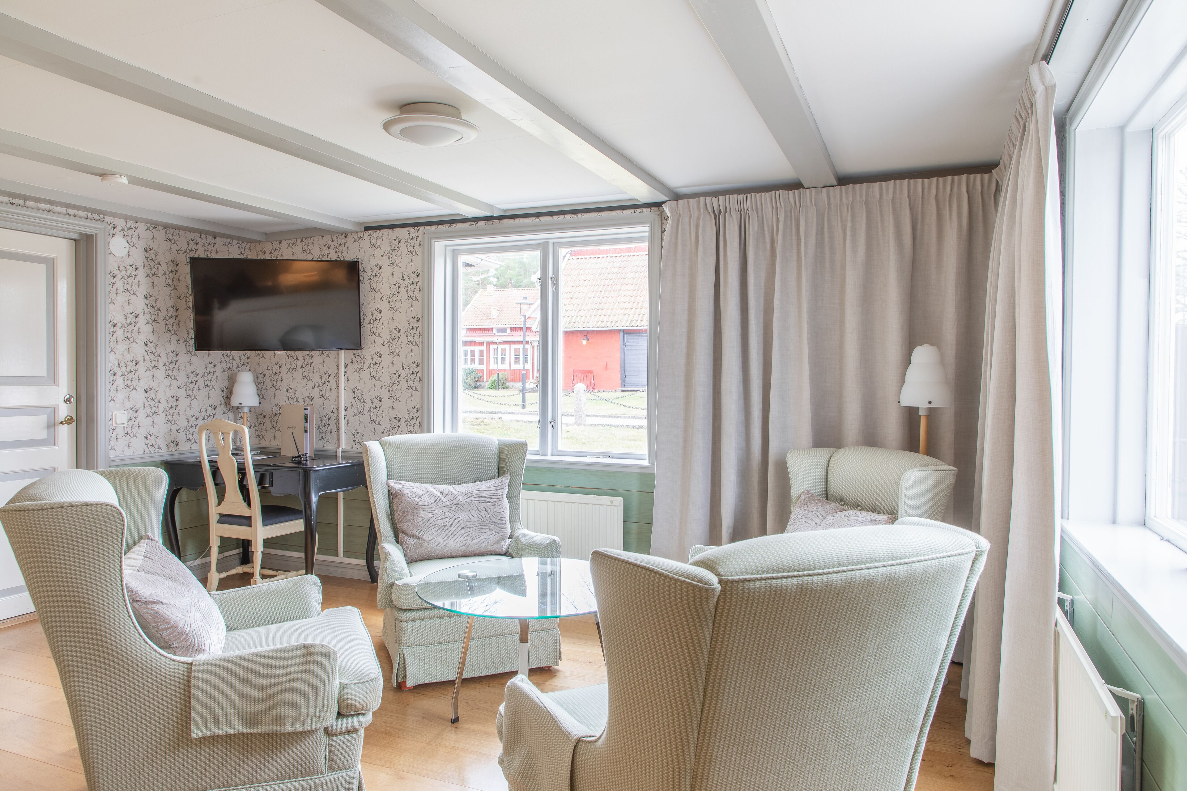 exclusive double room, sauna | 1 bedroom, desk, blackout curtains, free wifi