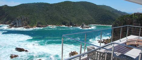 Zimmer (Pansy Shell) | Blick vom Balkon