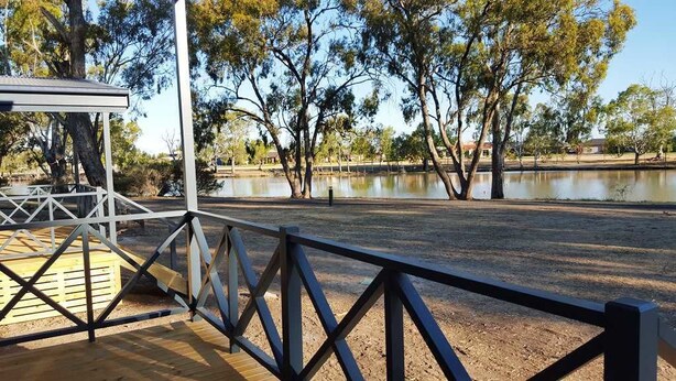 View from property - Horsham Riverside Caravan Park (Horsham)